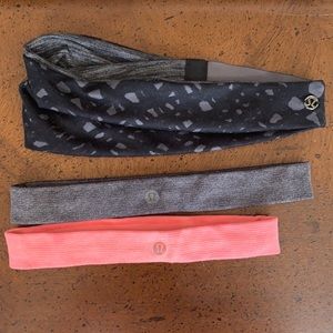 Lululemon Athletica set of headbands